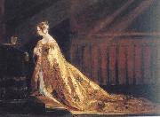 Charles Robert Leslie Queen Victoria in her Coronation Robes